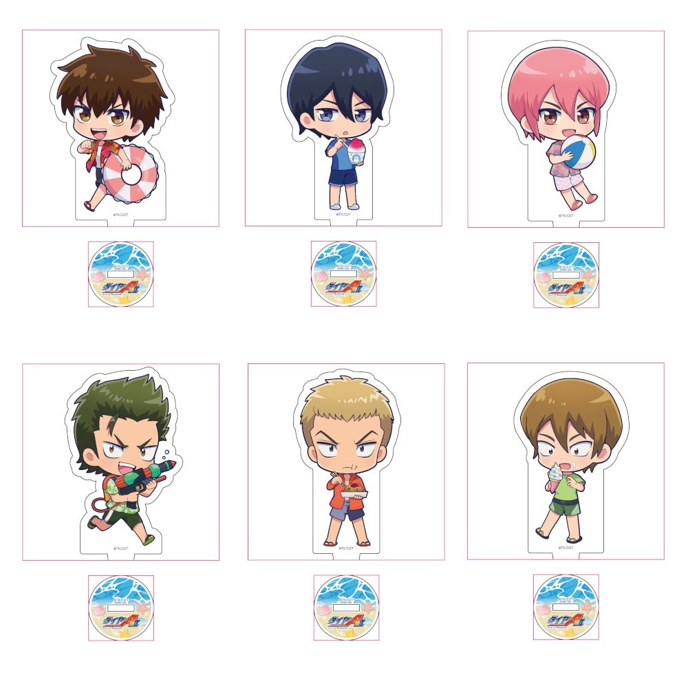 TVアニメ「ダイヤのA actⅡ」 (夏ver) アクリルスタンド BOX(A) ※BOX販売 グッズ