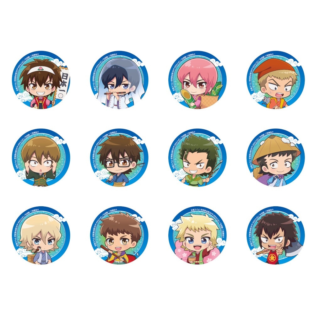 TVアニメ「ダイヤのA actⅡ」 (昔話ver) 缶バッジ BOX ※BOX販売 グッズ