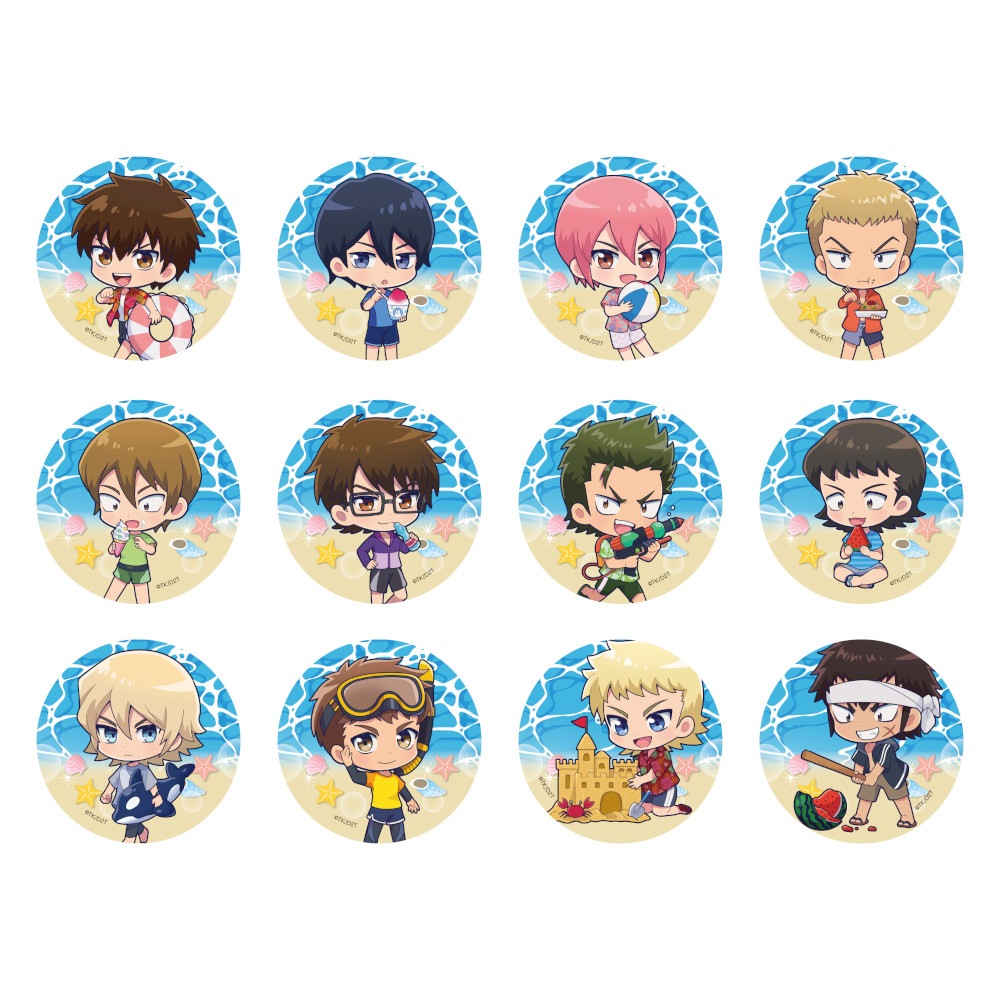 TVアニメ「ダイヤのA actⅡ」 (夏ver) 缶バッジ BOX ※BOX販売 グッズ