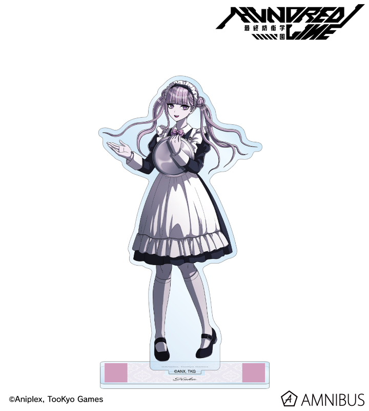 HUNDRED LINE -最終防衛学園-描き下ろし 九十九過子 メイドver. BIGアクリルスタンド