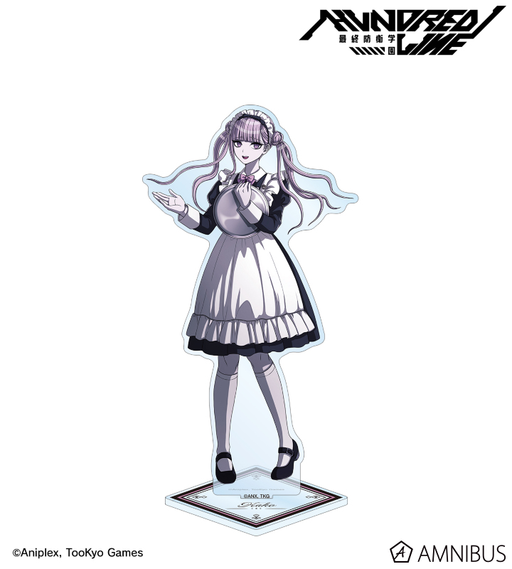 HUNDRED LINE -最終防衛学園-描き下ろし 九十九過子 メイドver. 特大アクリルスタンド