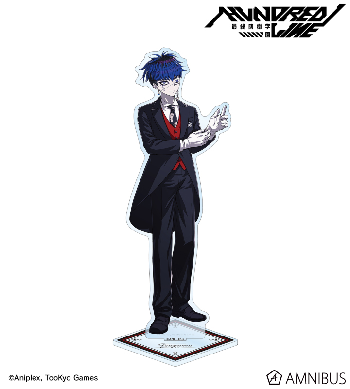 HUNDRED LINE -最終防衛学園-描き下ろし 面影歪 執事ver. 特大アクリルスタンド