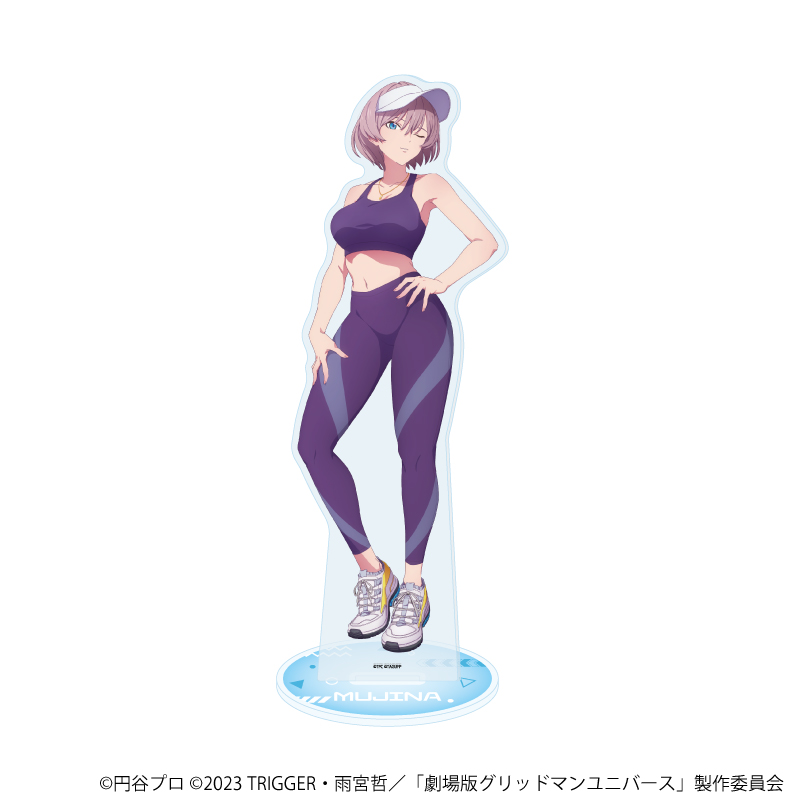 BIGアクリルスタンド「グリッドマンユニバース」04/ムジナ スポーツウェアver.(描き下ろしイラスト)