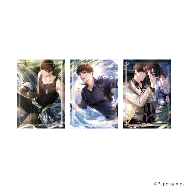 L版ブロマイド3枚セット「恋とプロデューサー～EVOL×LOVE～」04/ハク(公式イラスト)