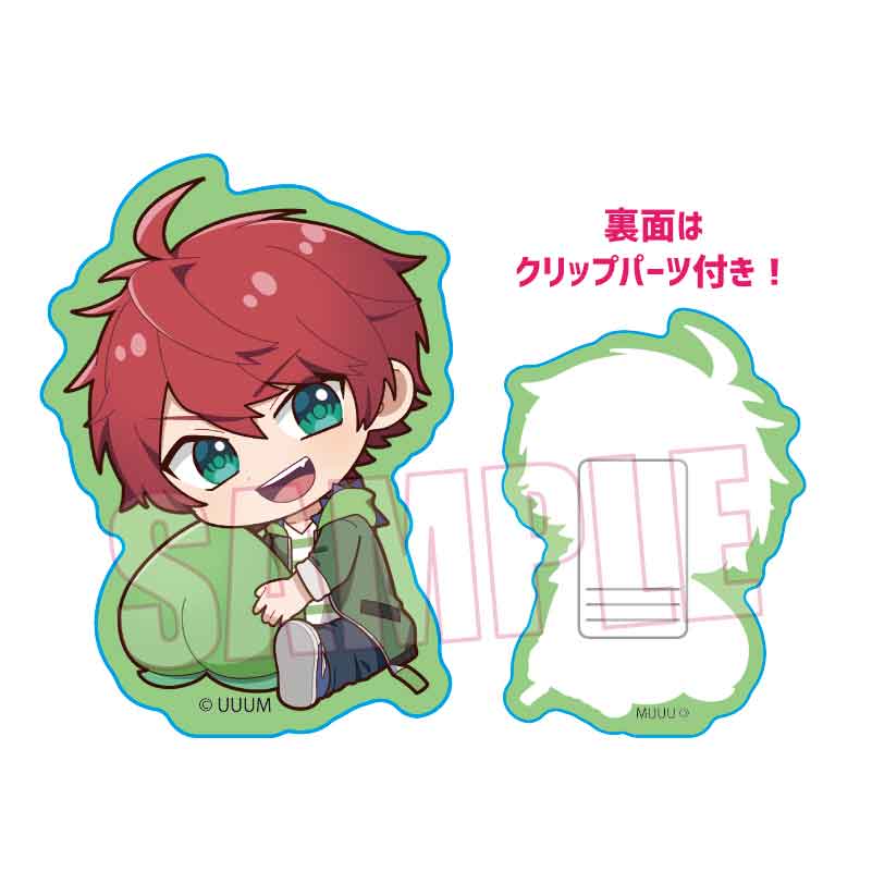 ぎゅぎゅっとアクリルクリップ カラフルピーチ/じゃぱぱ