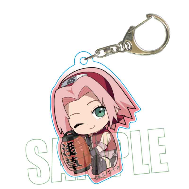 ぎゅぎゅっとアクリルキーホルダー　ＮＡＲＵＴＯ－ナルト－　疾風伝／春野サクラ　浅草ｖｅｒ．