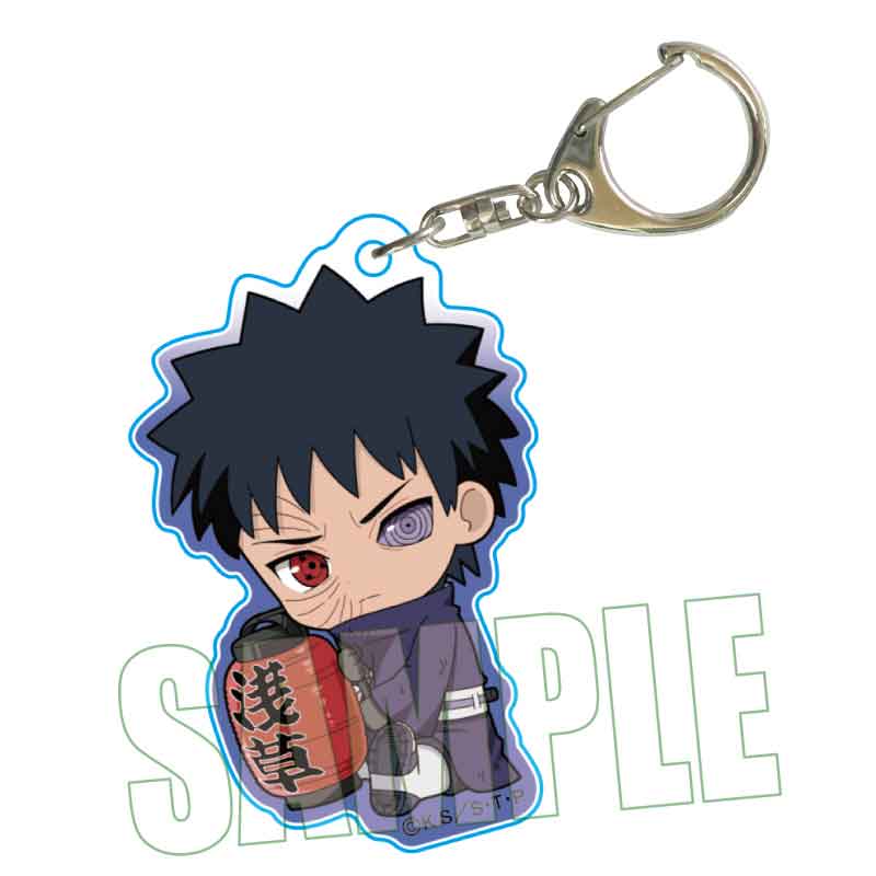 ぎゅぎゅっとアクリルキーホルダー　ＮＡＲＵＴＯ－ナルト－　疾風伝／うちはオビト　浅草ｖｅｒ．