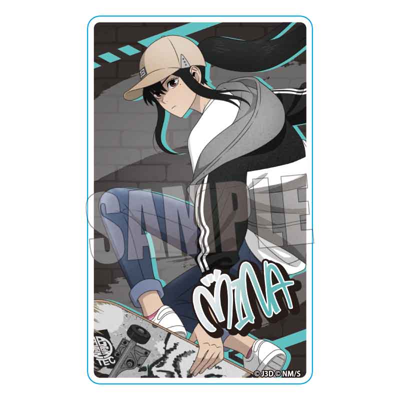 アクリルカード 怪獣8号/亜白 ミナ スケーターver.