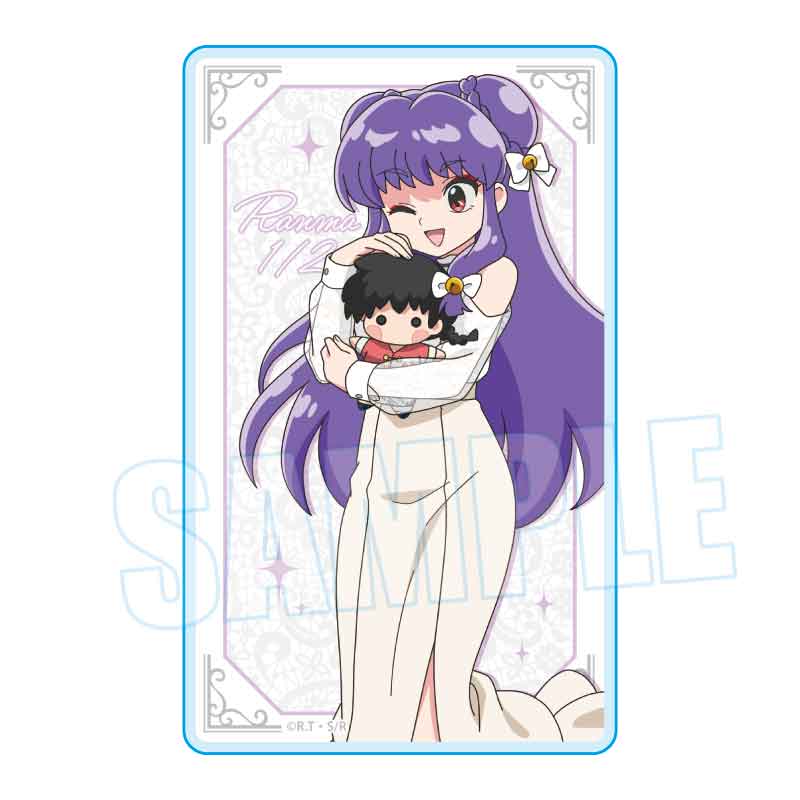 アクリルカード らんま1/2 シャンプー(ぬいぐるみといっしょ)
