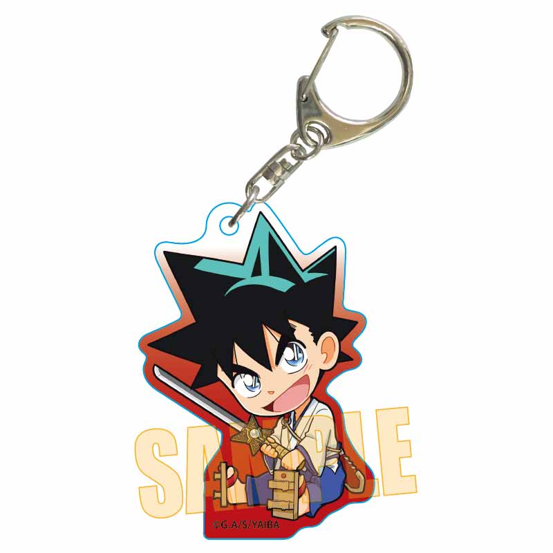 ぎゅぎゅっとアクリルキーホルダー 真?侍伝YAIBA/鉄 刃(雷神剣)
