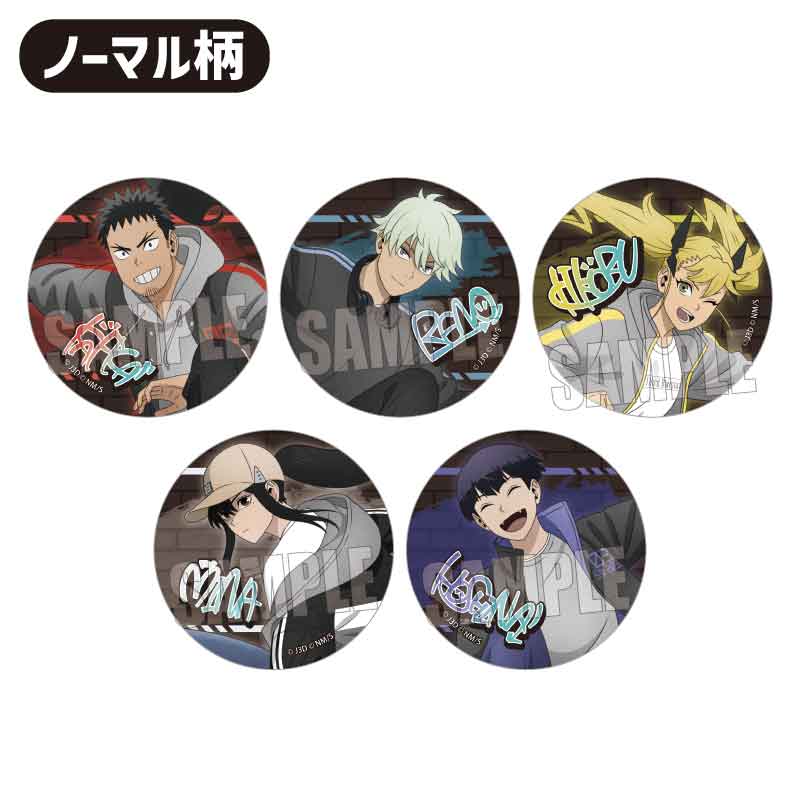 トレーディング缶バッジ 怪獣8号/スケーターver.