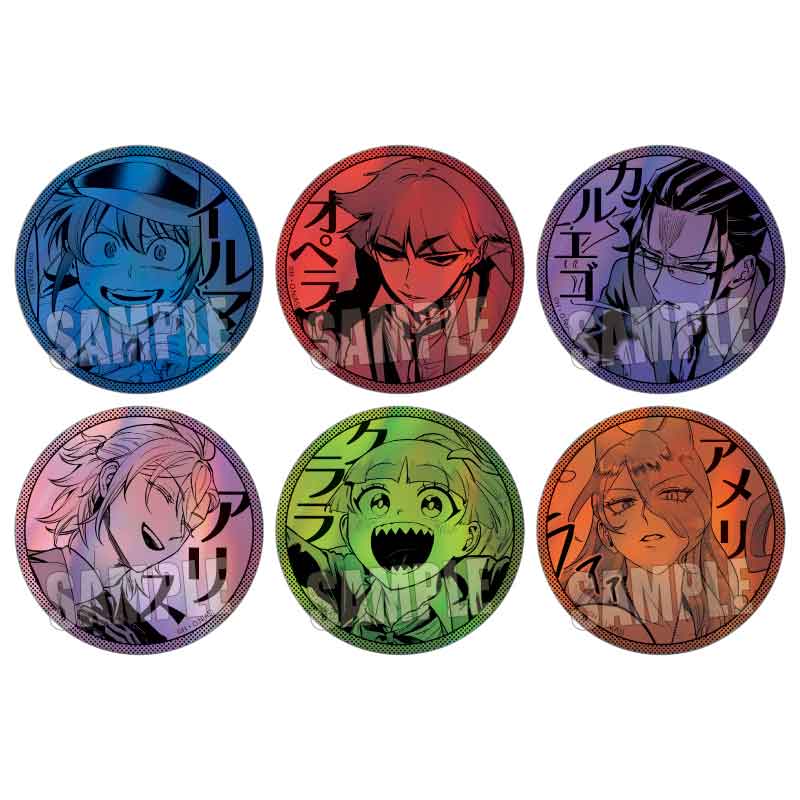 トレーディングホログラム缶バッジ 魔入りました！入間くん if Episode of 魔フィア