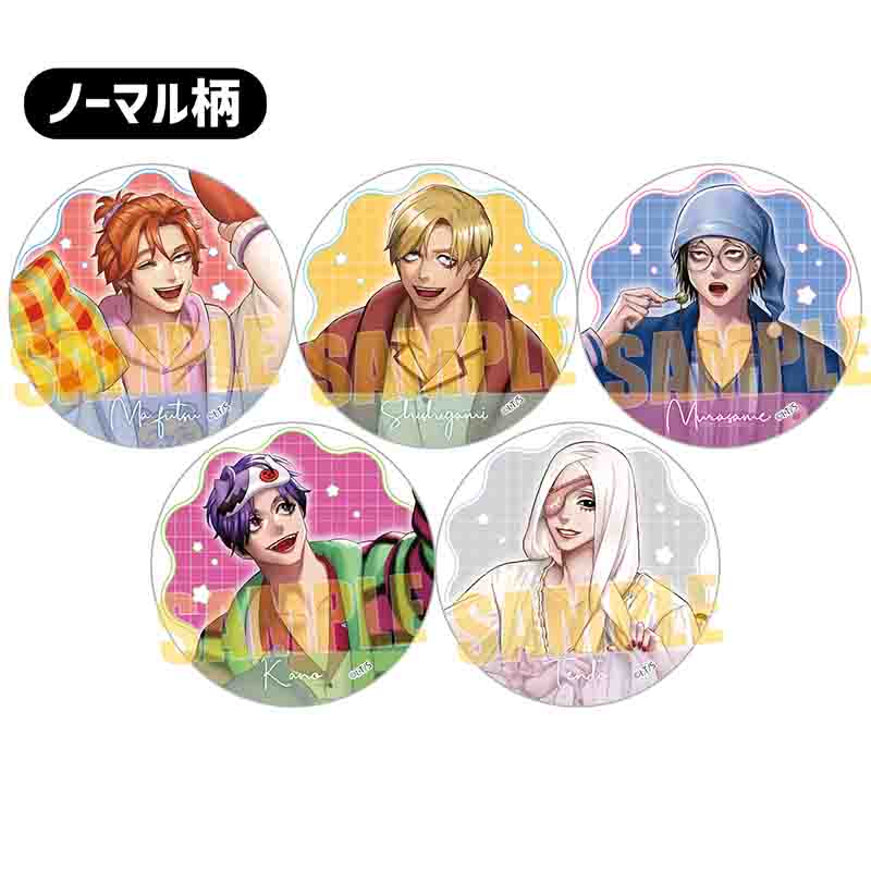 トレーディング缶バッジ ジャンケットバンク/パジャマパーティー