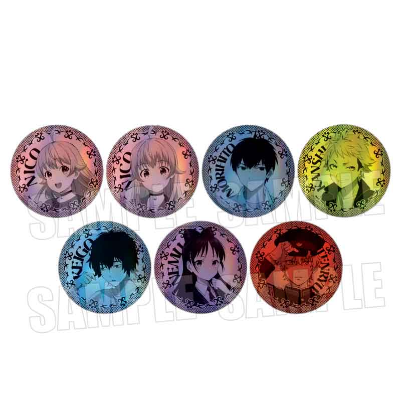 トレーディングホログラム缶バッジ TVアニメ『ウィッチウォッチ』