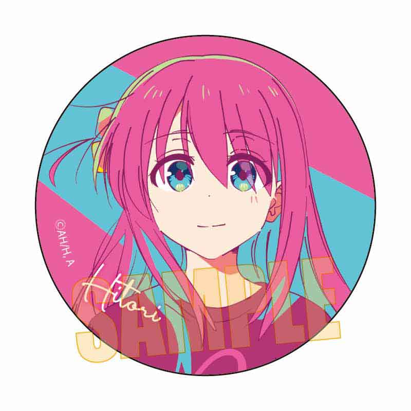 POP-TONE缶バッジ アニメ「ぼっち?ざ?ろっく！」/後藤 ひとり