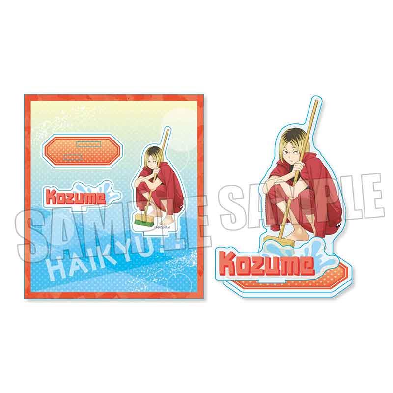 アクリルスタンド ハイキュー!!/孤爪 研磨 プール掃除ver.