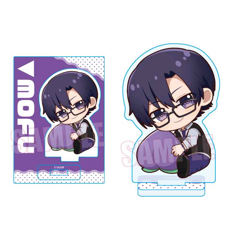 ぎゅぎゅっとミニスタンド カラフルピーチ/もふ