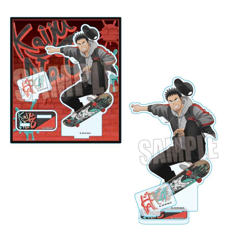 アクリルスタンド 怪獣8号/日比野 カフカ スケーターver.