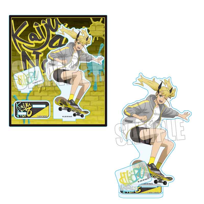 アクリルスタンド 怪獣8号/四ノ宮 キコル スケーターver.