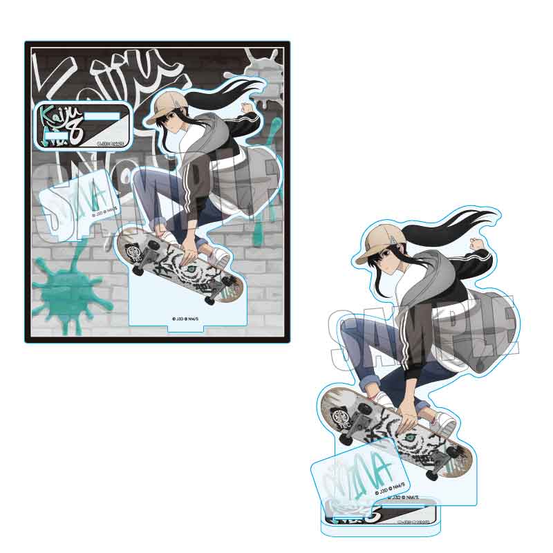 アクリルスタンド 怪獣8号/亜白 ミナ スケーターver.