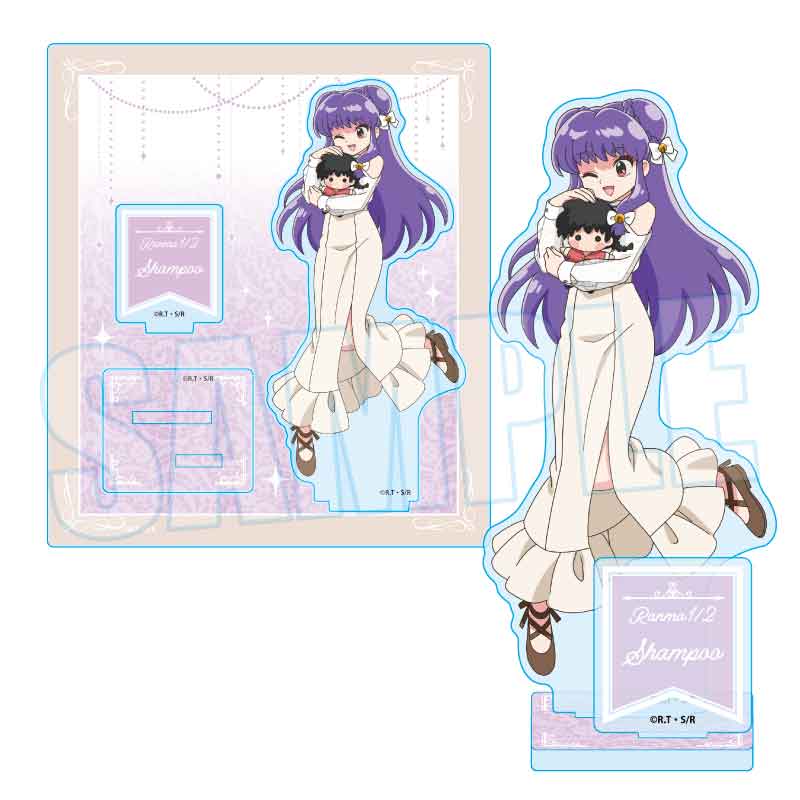 アクリルスタンド らんま1/2 シャンプー(ぬいぐるみといっしょ)