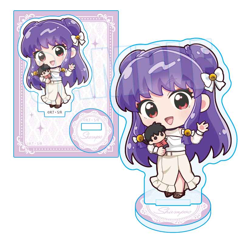 ミニスタンド らんま1/2 シャンプー(ぬいぐるみといっしょ)