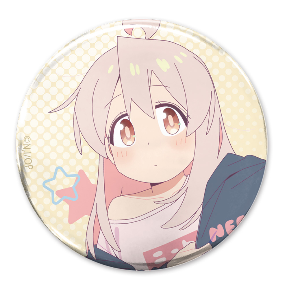 描き下ろし　緒山まひろ　６５ｍｍ缶バッジ　銭湯上がりのお着替えＶｅｒ．