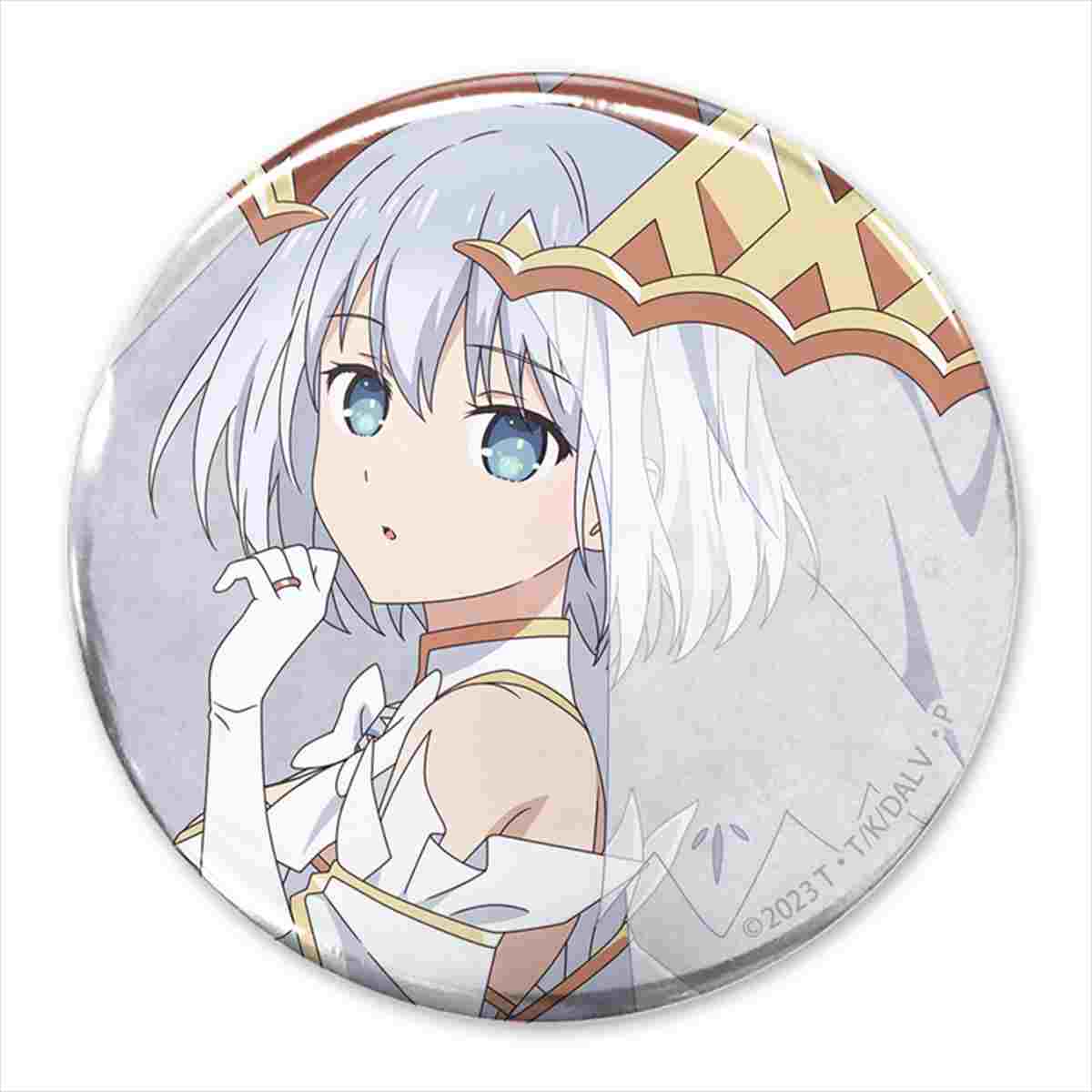 デート・ア・ライブⅤ識別名〈エンジェル〉鳶一折紙　６５ｍｍ缶バッジ