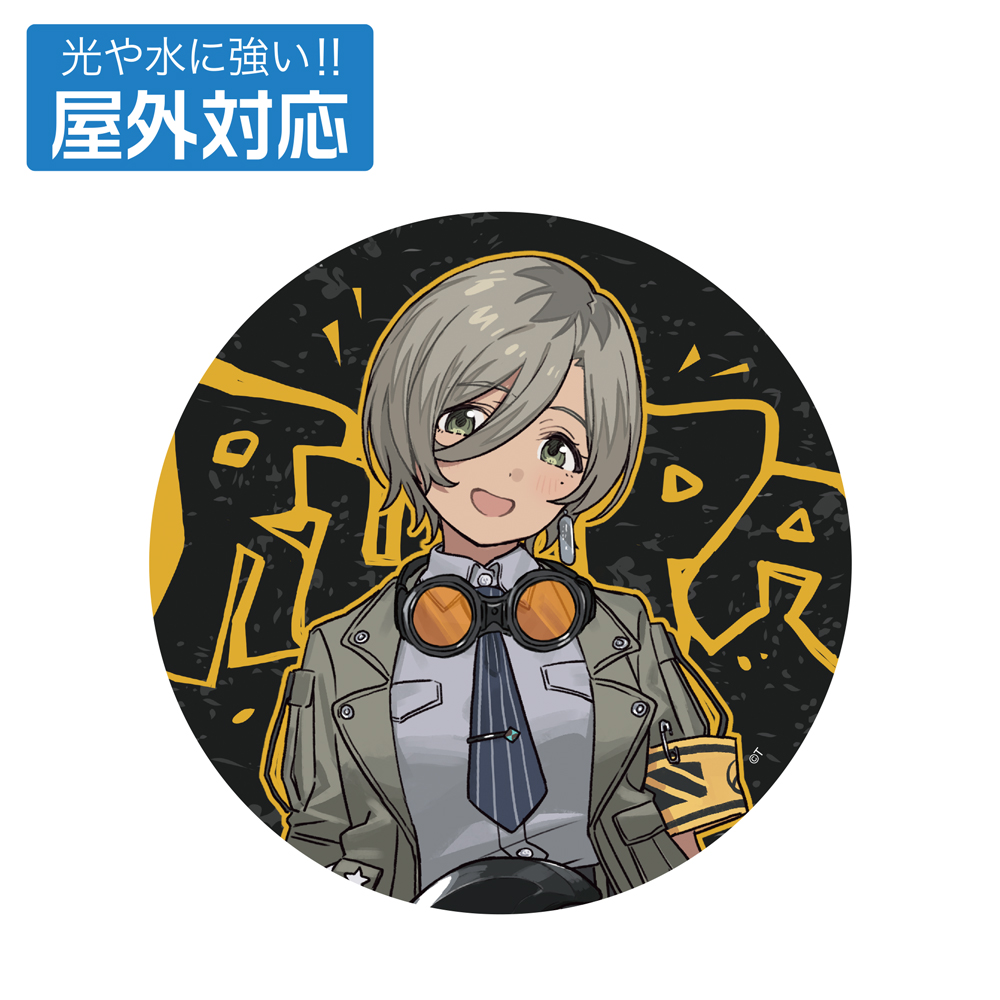 ガールズバンドクライ　描き下ろし　ルパ　屋外対応ステッカー　アー写Ｖｅｒ．