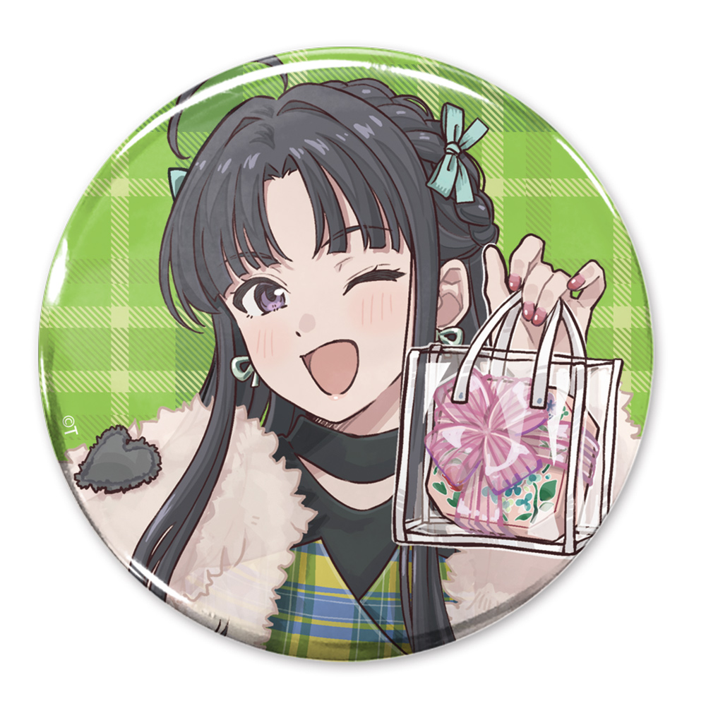 ガールズバンドクライ　描き下ろし　安和すばる　６５ｍｍ缶バッジ　「ｆｏｒ　ｙｏｕ」Ｖｅｒ．