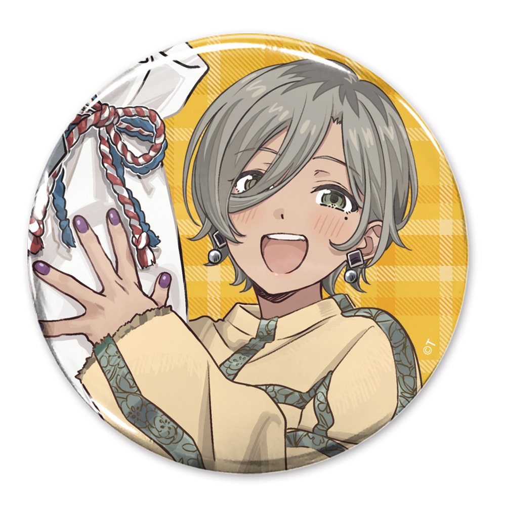 ガールズバンドクライ　描き下ろし　ルパ　６５ｍｍ缶バッジ　「ｆｏｒ　ｙｏｕ」Ｖｅｒ．