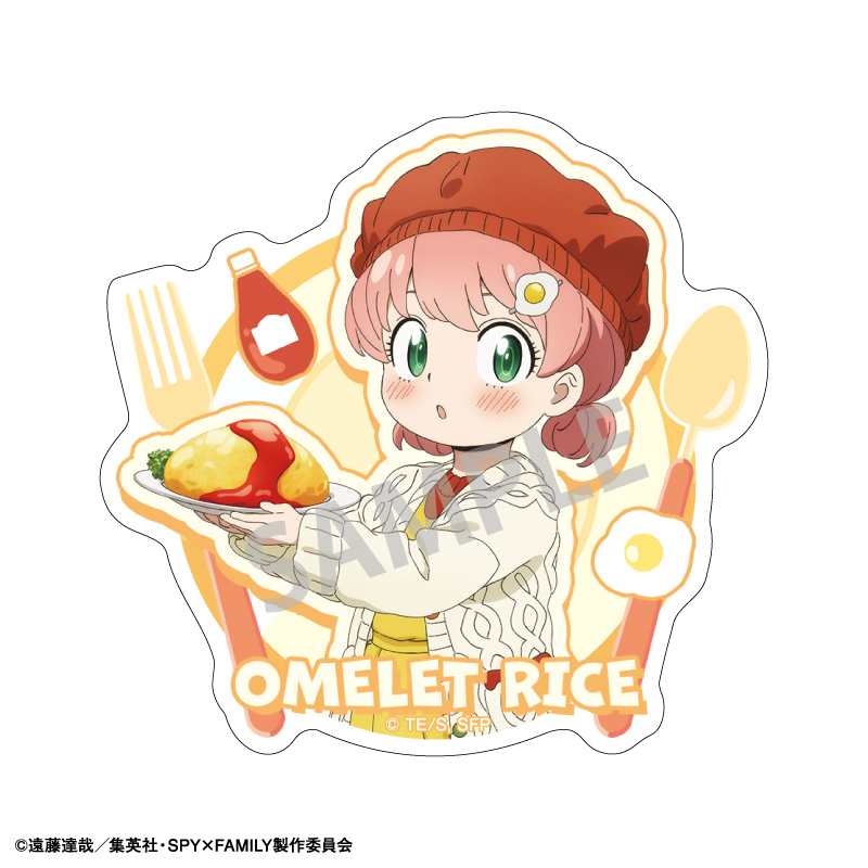 SPY×FAMILY　トレーディングアクリルクリップ／食べ物