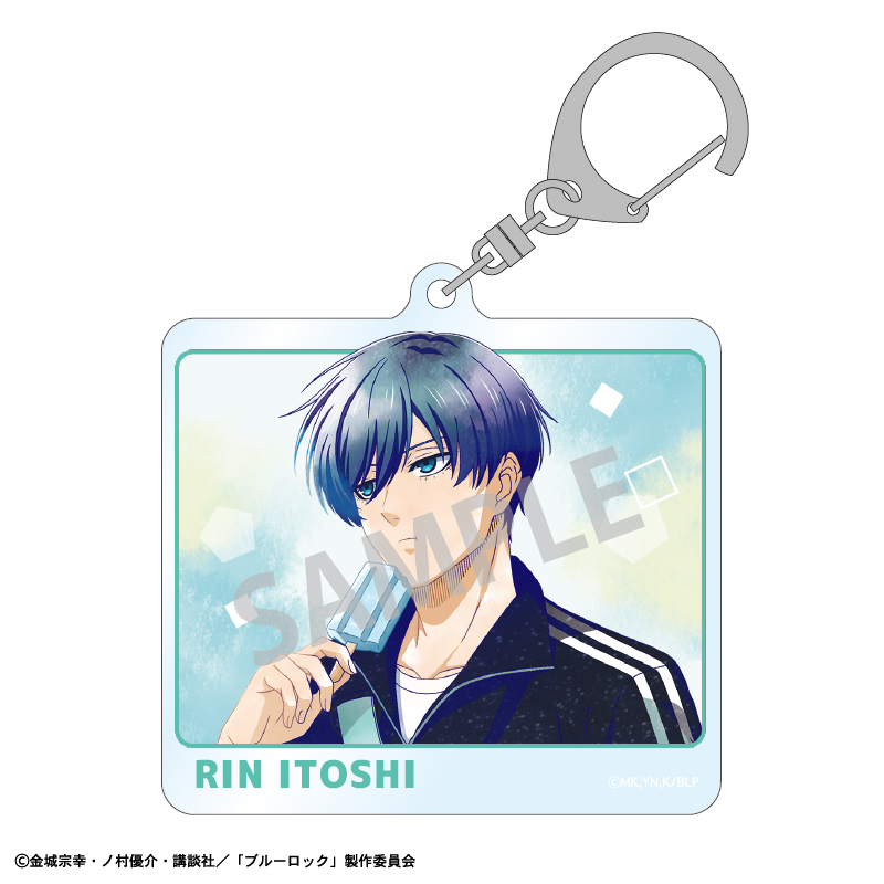 ブルーロック　アクリルキーホルダー　糸師 凛／ノスタルジー／カミアニTOUCH