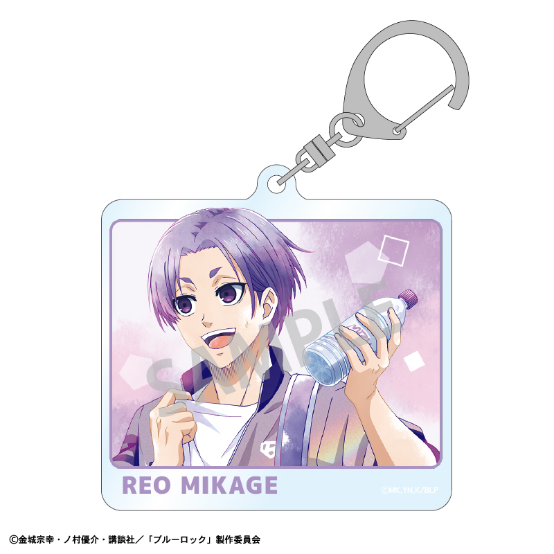ブルーロック　アクリルキーホルダー　御影 玲王／ノスタルジー／カミアニTOUCH