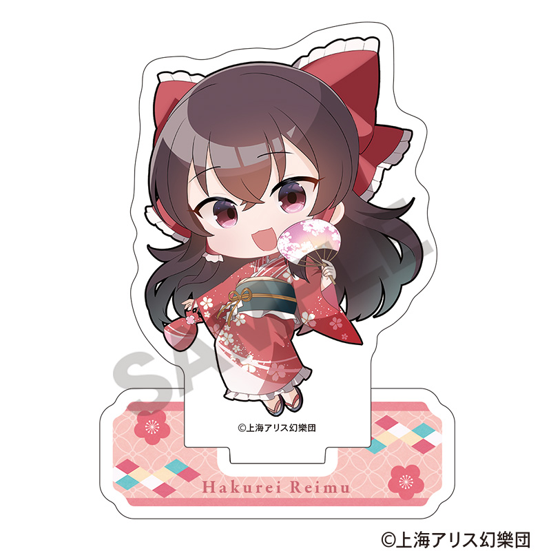 東方Project　ミニアクリルスタンド　博麗霊夢　ミニキャラ　2025春