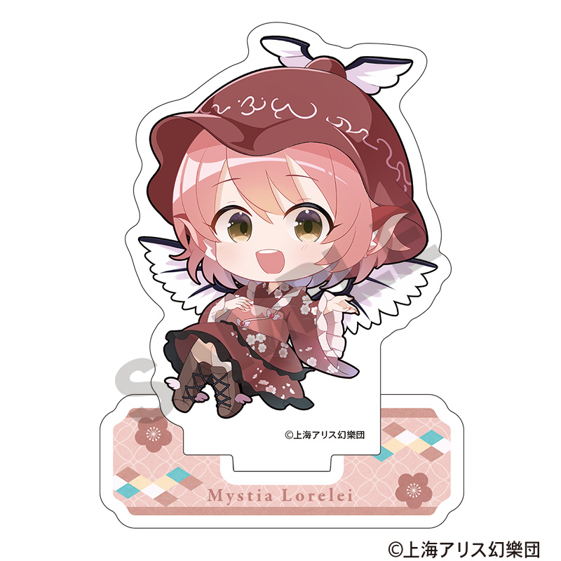 東方Project　ミニアクリルスタンド　ミスティア*ローレライ　ミニキャラ　2025春