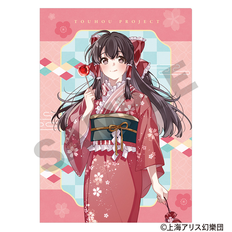 東方Project　シングルクリアファイル　博麗霊夢　2025春