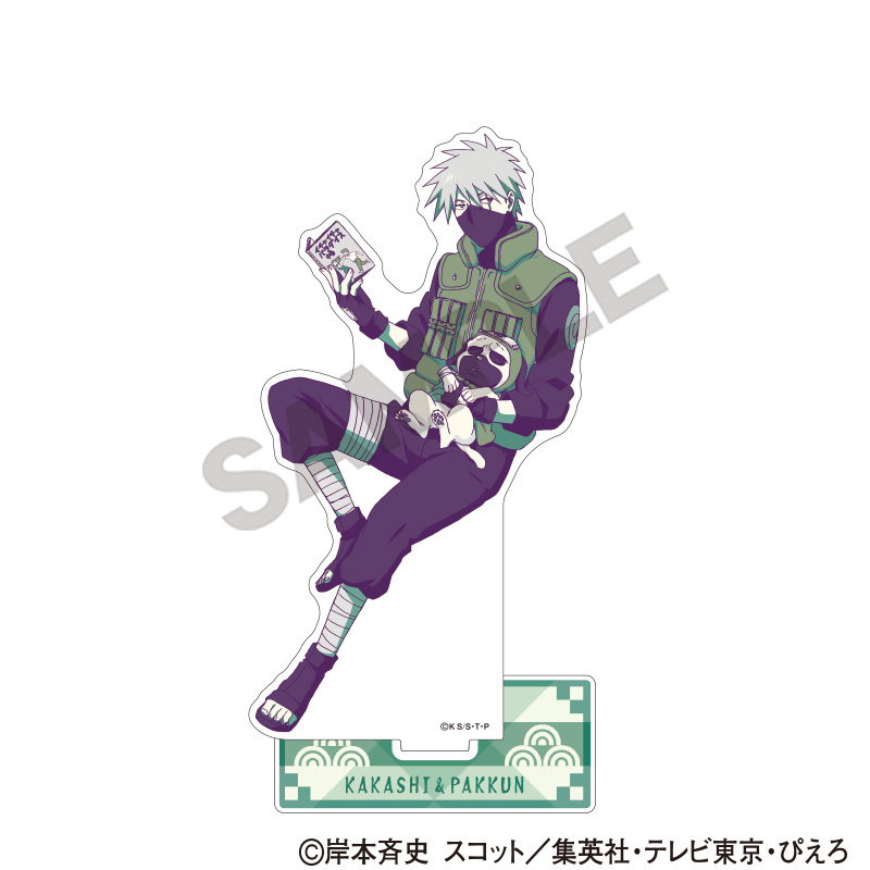 NARUTO-ナルト- 疾風伝　アクリルスタンド　はたけカカシ　ひと休み　クラパレット