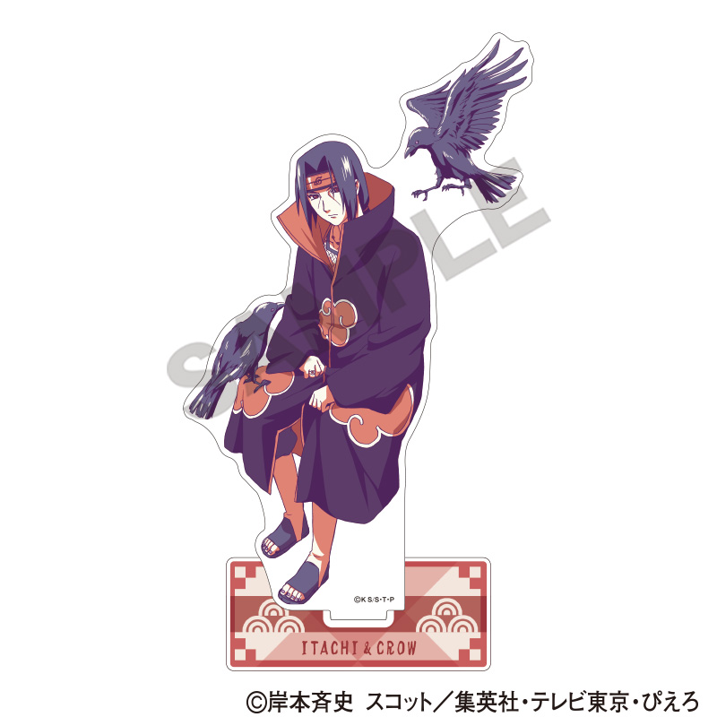 NARUTO-ナルト- 疾風伝　アクリルスタンド　うちはイタチ　ひと休み　クラパレット
