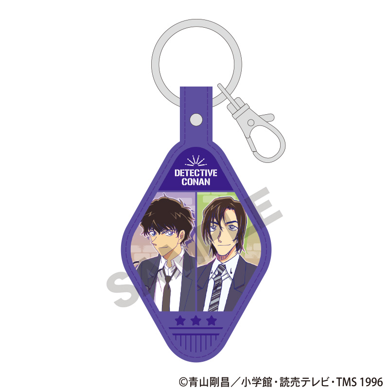 名探偵コナン　合皮キーホルダー　松田＆萩原　2026