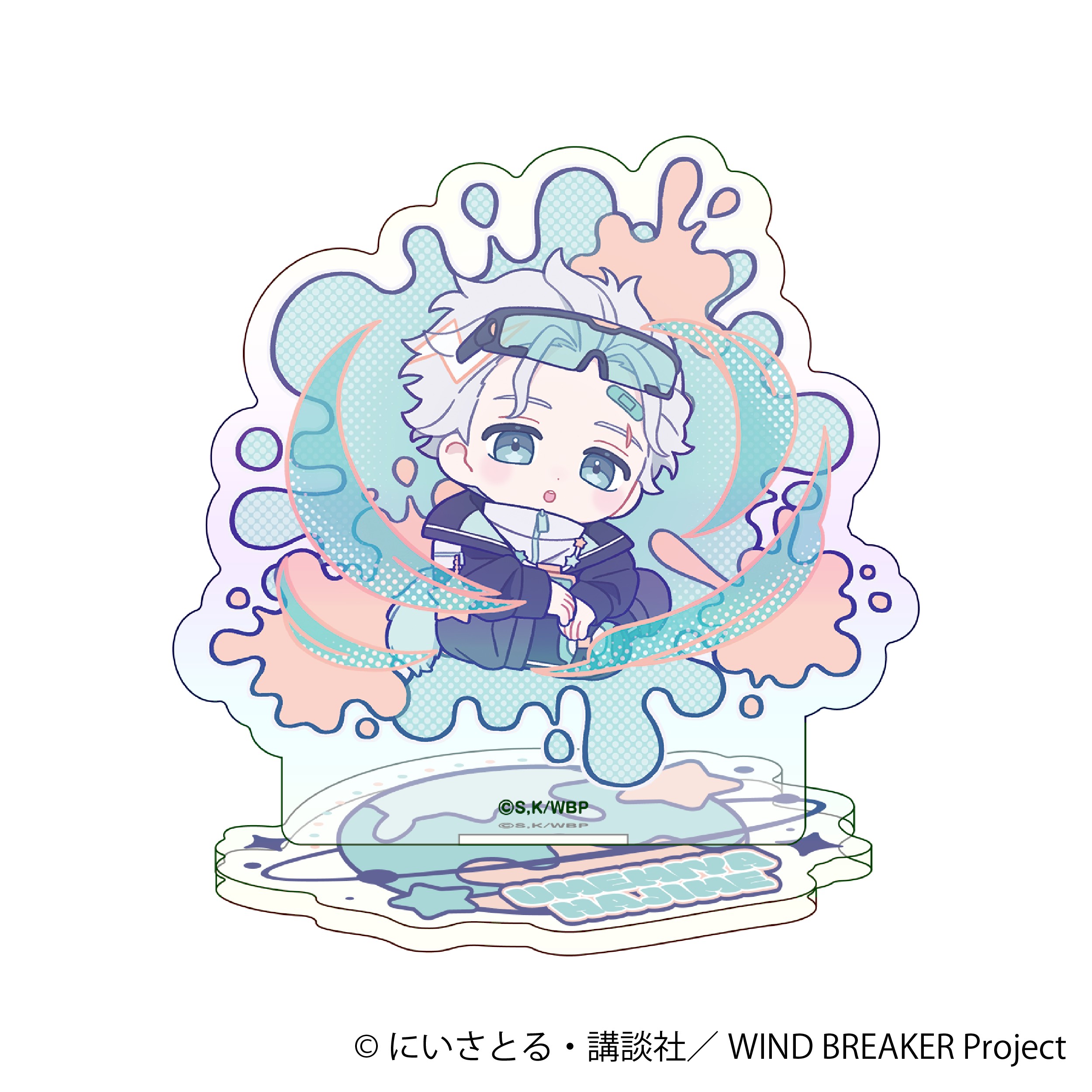 WIND BREAKER ミニオーロラアクリルスタンド／梅宮 一　ぱすてるぽっぷ