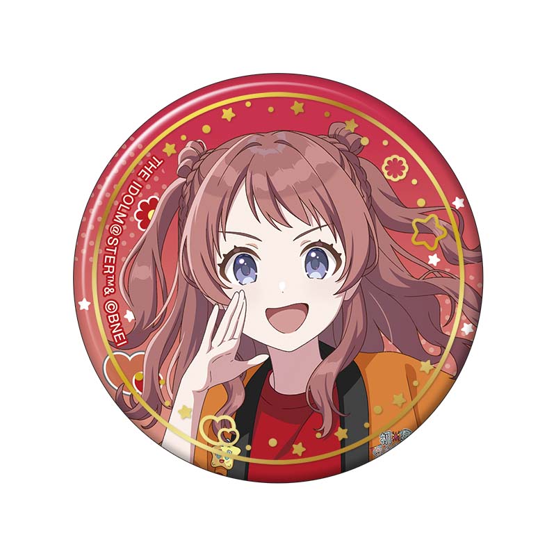 学園アイドルマスター 箔押し缶バッジ／花海咲季　初星文化祭フェア