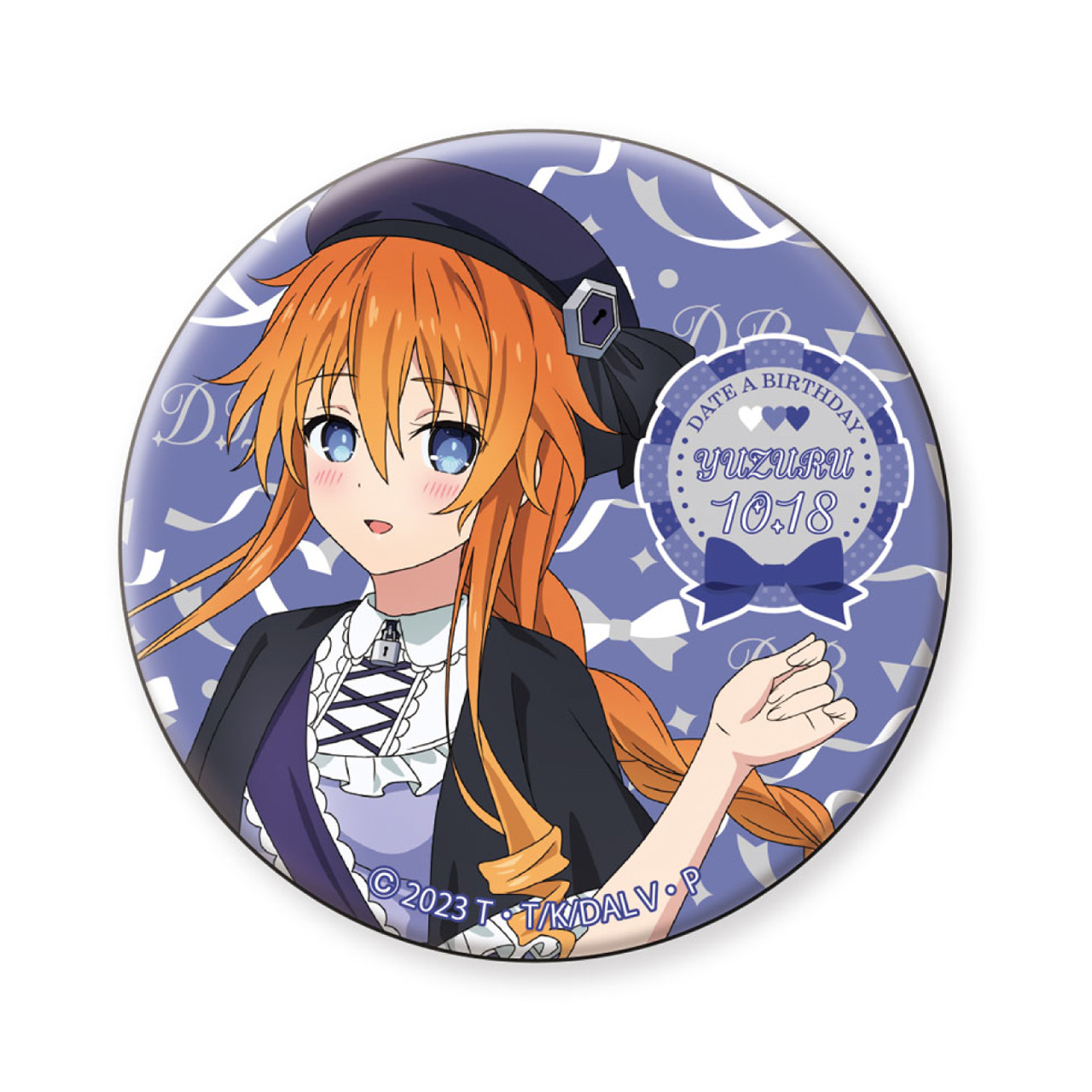 デート*ア*ライブV　デート*ア*バースデー202510 缶バッジ 夕弦