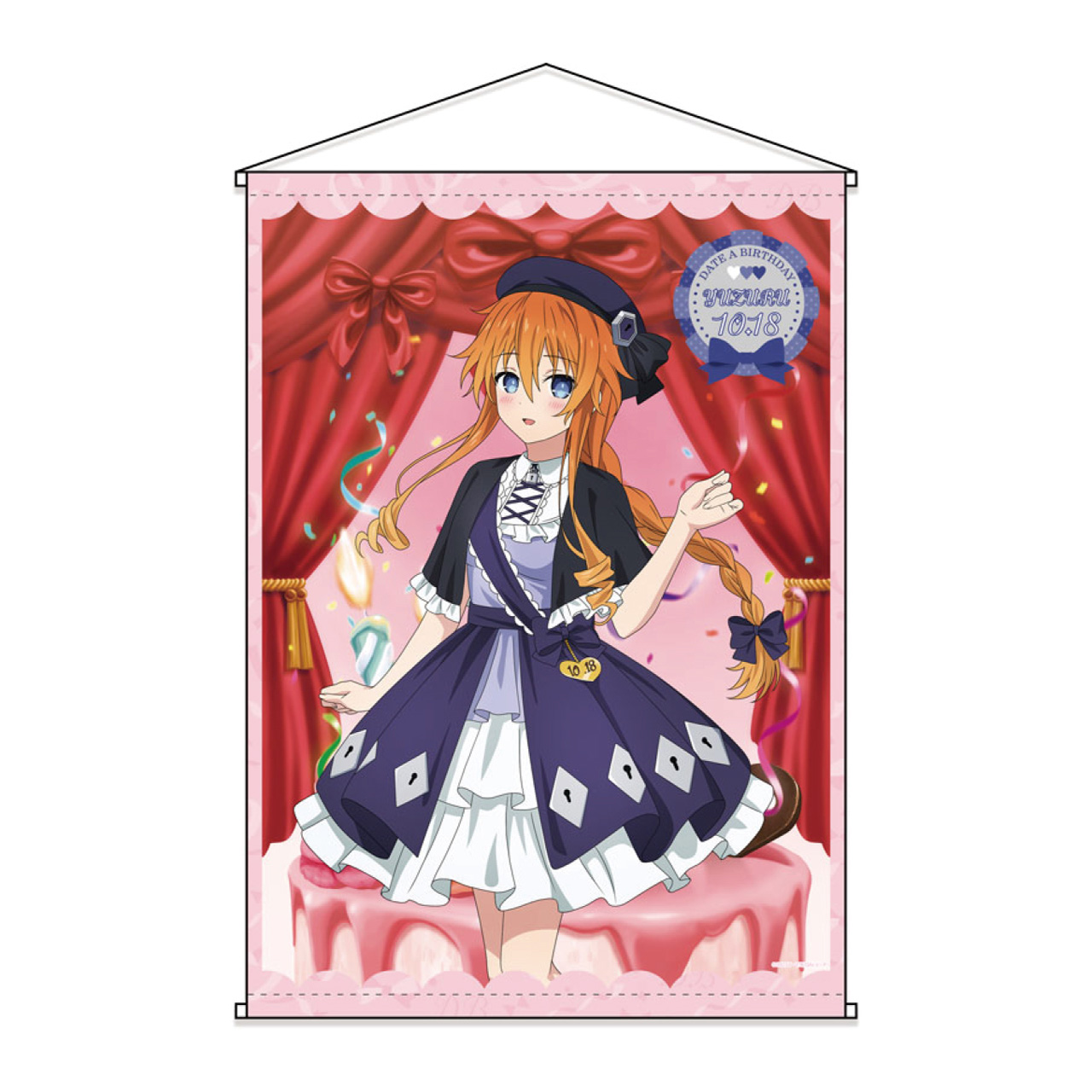 デート*ア*ライブV　デート*ア*バースデー202510 ラメ入りB2タペストリー 夕弦