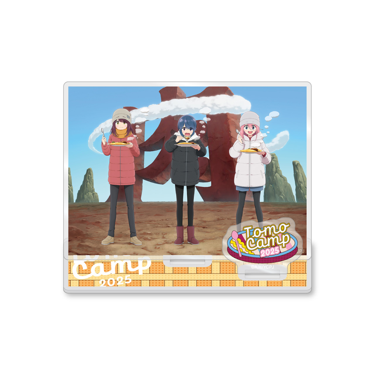 ゆるキャン△ SEASON3　ともキャン△2025 なでしこ＆リン&綾乃アクリルスタンド