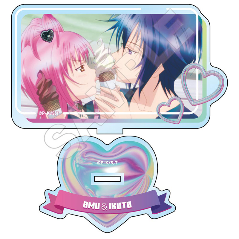 しゅごキャラ！ ホログラムレタッチ アクリルスタンド 日奈森あむ＆月詠イクト