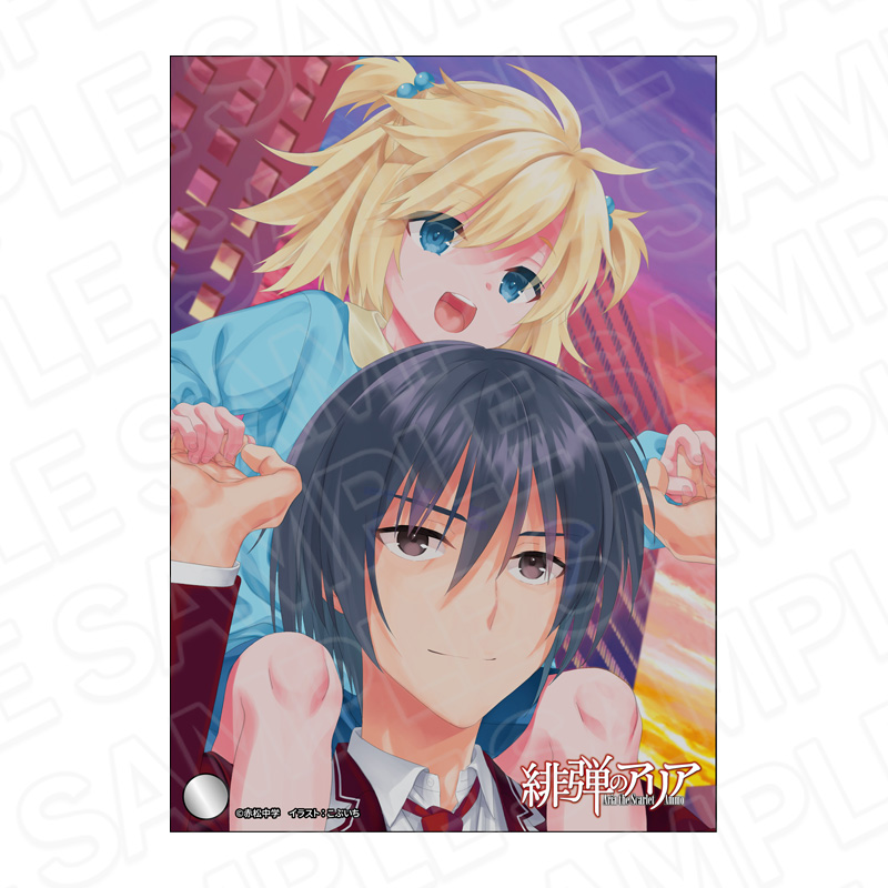 緋弾のアリア　ミニアクリルアート　キンジ&ちな　かたぐるま ver.