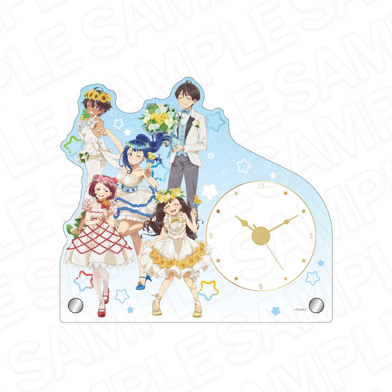 TVアニメ「負けヒロインが多すぎる！」　アクリルクロック　1st anniversary ver.