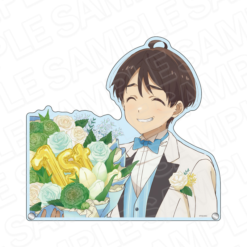 TVアニメ「負けヒロインが多すぎる！」　特大ダイカットアクリルボード　温水和彦　1st anniversary ver.