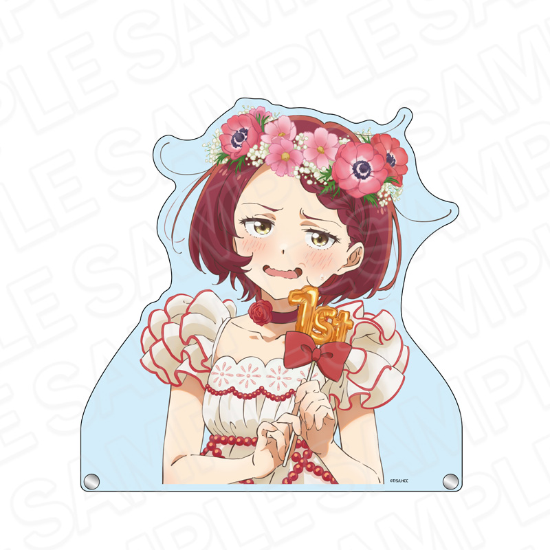 TVアニメ「負けヒロインが多すぎる！」　特大ダイカットアクリルボード　小鞠知花　1st anniversary ver.